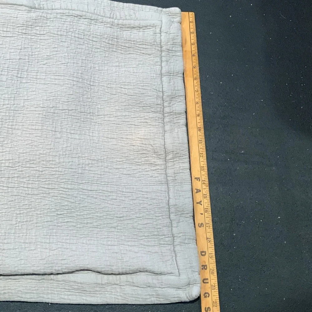 Restoration hardware twill weave standard sham